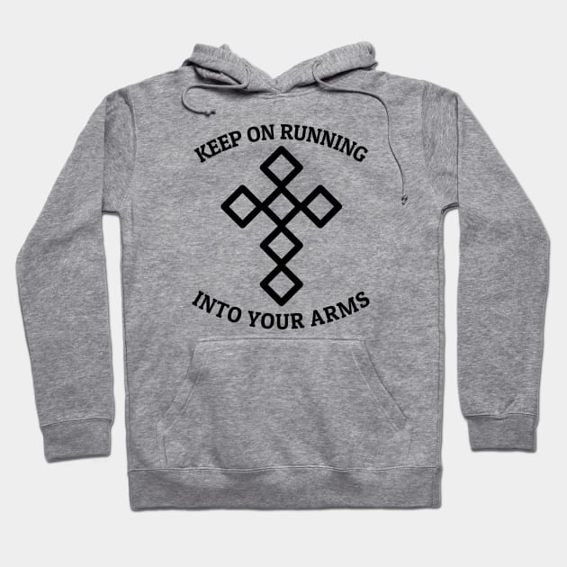 Into your arms Hoodie by Kcaand